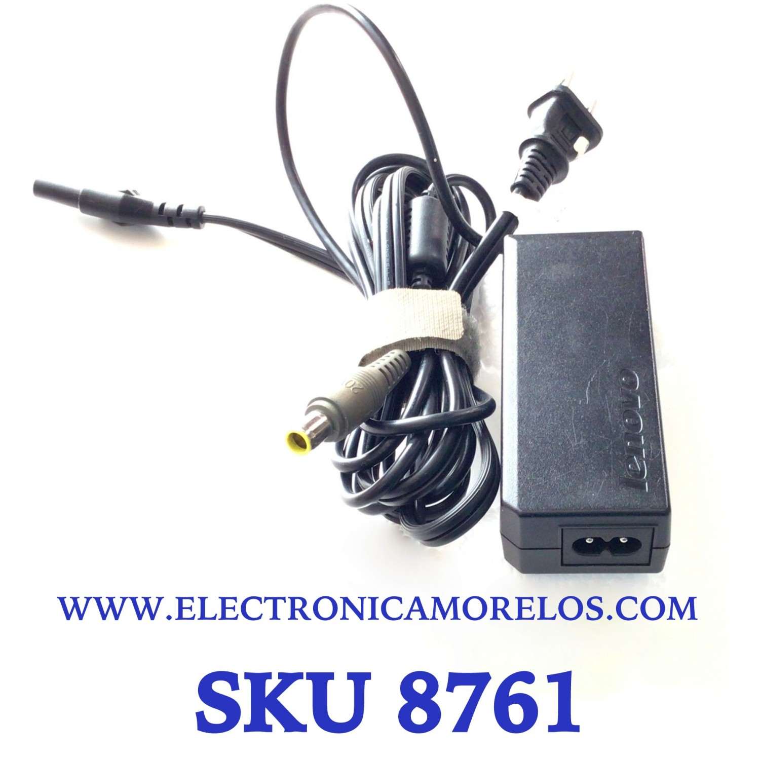 CARGADOR / ADAPTADOR DE FUENTE DE ALIMENTACION LENOVO / NUMERO DE PARTE 42T4418 / 36200144 / PA-1650-53I / 42T4419 / ENTRADA VCA 100-240V~1.5A(1,5A) / 50-60HZ / 65W / 20V / SALIDA VCD 20V⎓3.25A(3,25A) / MODELO 42T4418 - Imagen 1